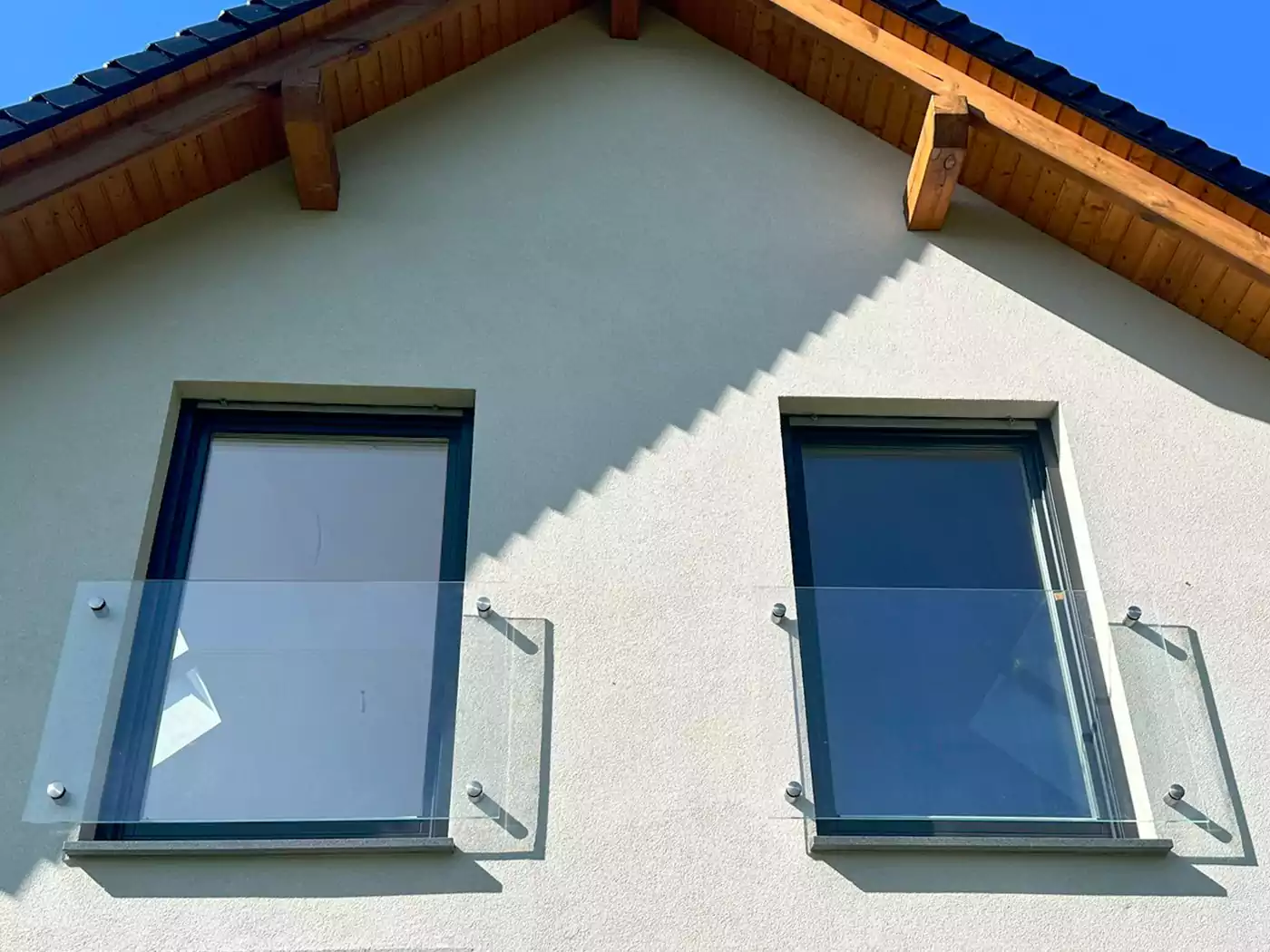 Balustrada francuska szklana lubliniec — TOKAR