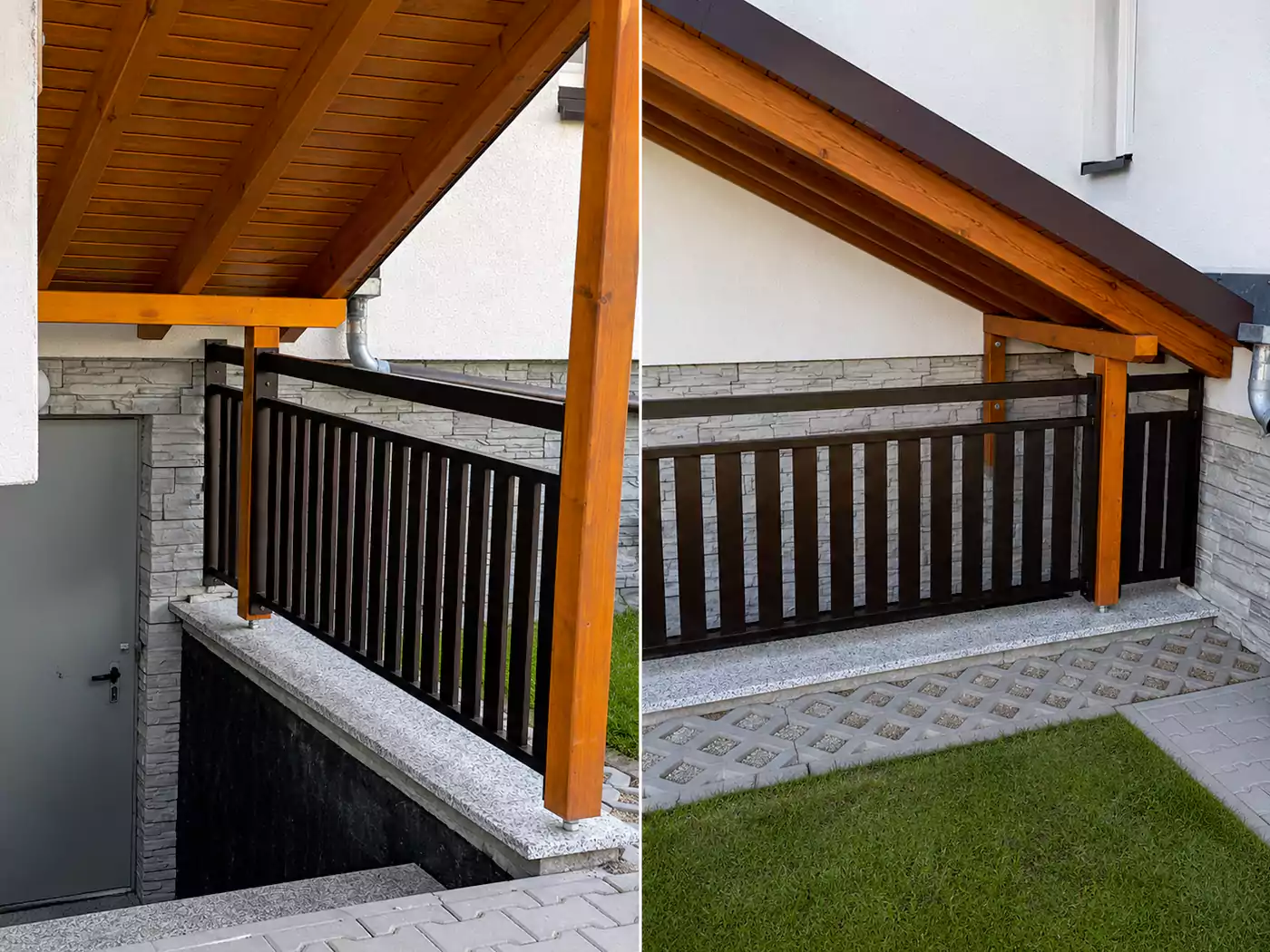 Balustrada zewnetrzna metalowa gliwice — TOKAR