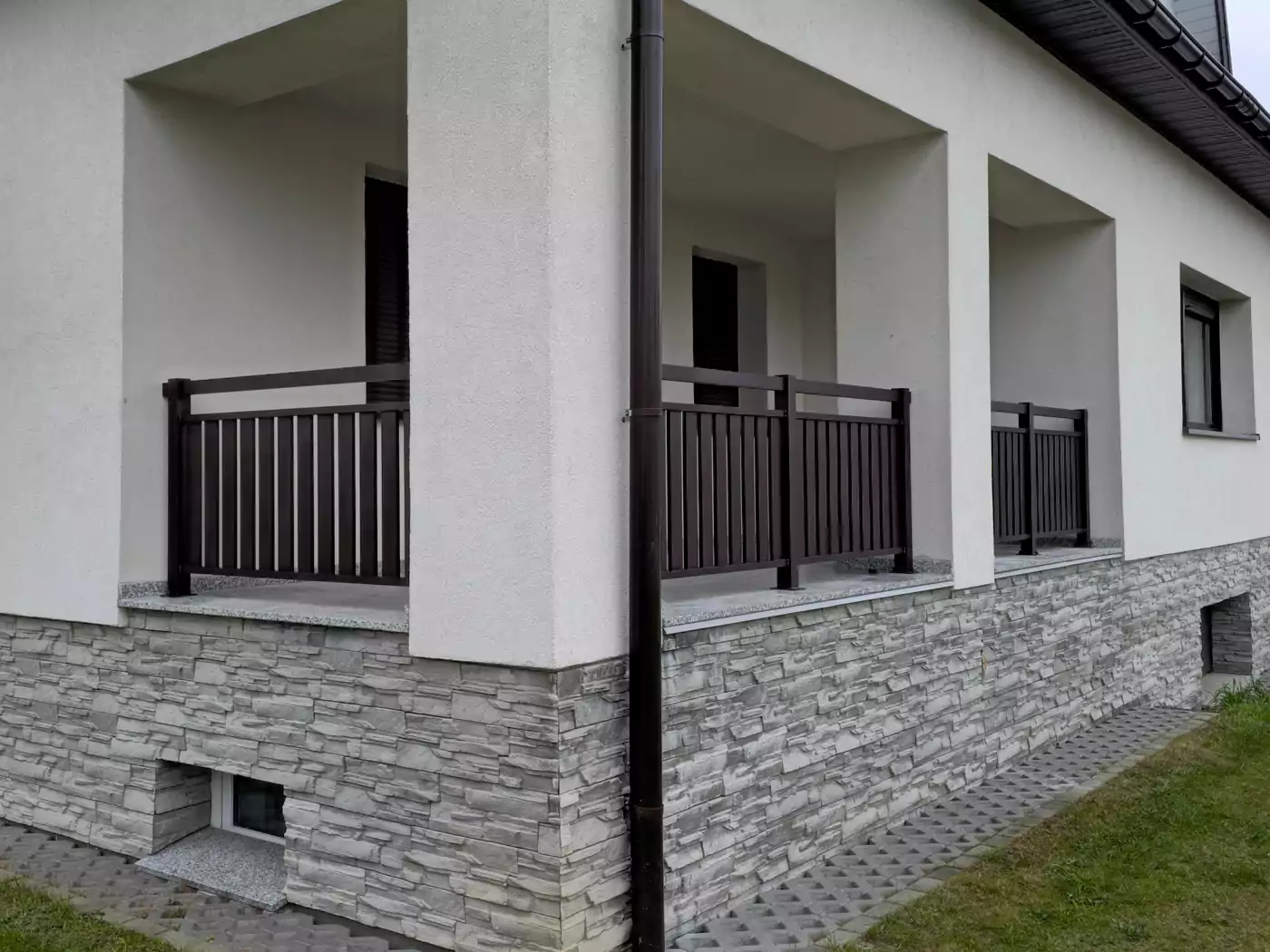 Balustrada zewnetrzna metalowa lubliniec — TOKAR